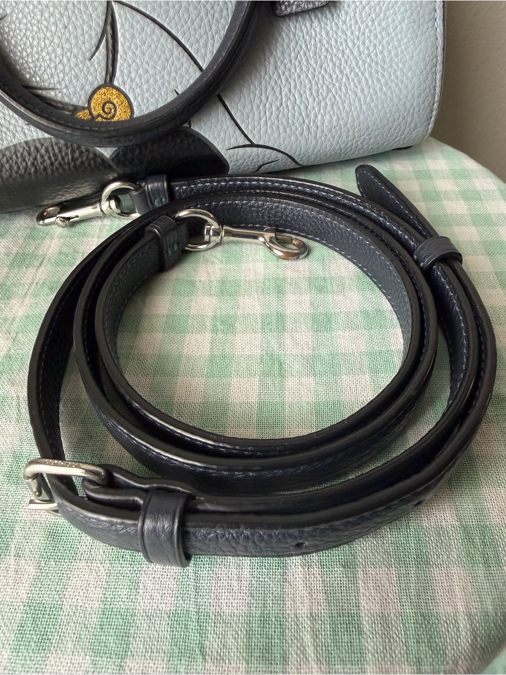 LIMITED EDITION Disney x Coach Ursula Rowan Satchel and Wristlet Set - Picture 11 of 16